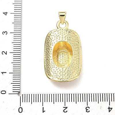 Brass Pendants KK-P345-15G-02-1