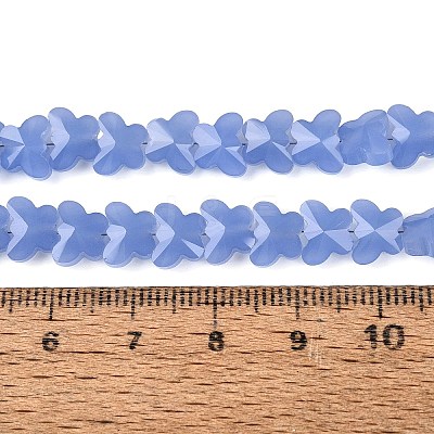 Imitation Jade Glass Beads Strands GLAA-Q118-01A-A02-1