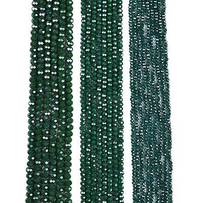Electroplate Glass Beads Strands EGLA-A044-P6mm-A09-1