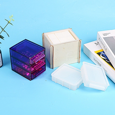 Food Grade DIY Storage Box Silicone Molds PW-WG86E10-01-1