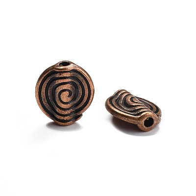 Tibet Red Copper Metal Beads RLF0479Y-1