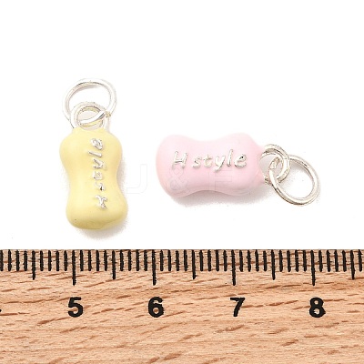 Alloy Enamel Pendants FIND-C077-02-1