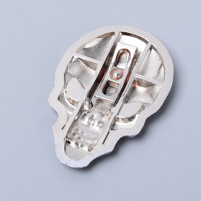 Zinc Alloy Decoration Sticker DIY-WH0217-08P-1