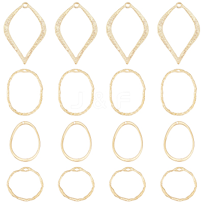 Brass Pendants KK-CA0001-19-NR-1