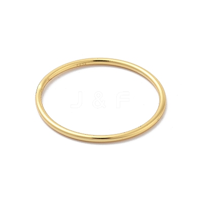 925 Sterling Silver Plain Band Rings For Women RJEW-S006-03G-1