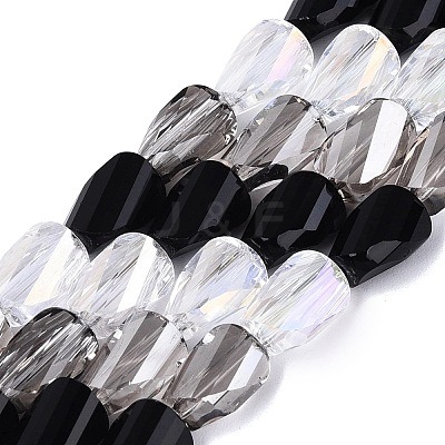 Electroplate Mixed Styles Glass Beads Strands EGLA-N022-10A-A06-1
