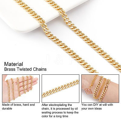 Brass Cuban Link Chains FIND-BC0001-81-1