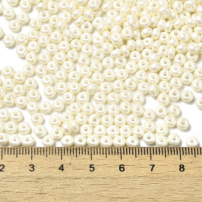 Baking Paint Luster Glass Seed Beads X1-SEED-B001-04A-11-1