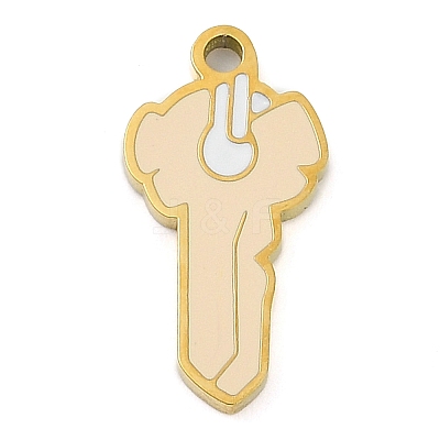 304 Stainless Steel Pendants STAS-F315-02G-1