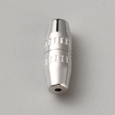 925 Sterling Silver Screw Clasps STER-WH0028-014A-P-1