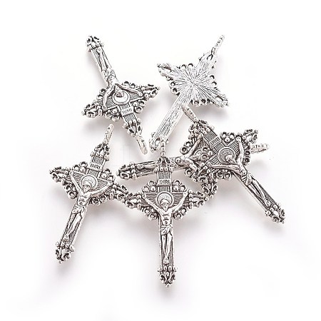 Tibetan Style Alloy Pendants LS-PALLOY-J050-01AS-RS-1