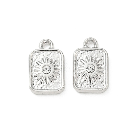 Alloy Rhinestone Pendants FIND-D044-08P-1