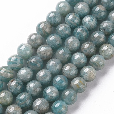 Natural Amazonite Beads Strands X-G-S333-6mm-005-1