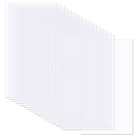 PET Plastic Sheets LS-DIY-WH0304-942-1