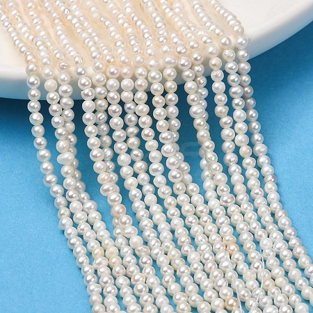Natural Cultured Freshwater Pearl Beads Strands PA-CBABE82-08B-1