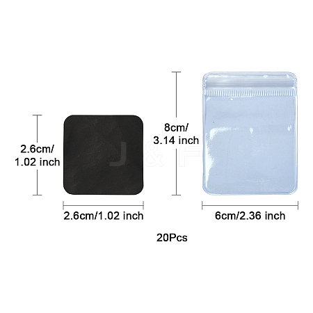 20Pcs Anti-Tarnish Strip Tabs AJEW-YW0001-15B-1