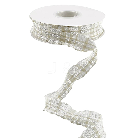 Cloth Plaid Ribbon OCOR-WH20071-001C-1