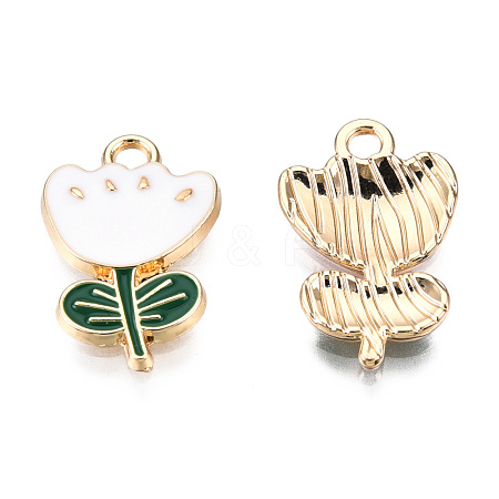 Eco-Friendly Zinc Alloy  Pendants ENAM-R051-07-04G-NR-1