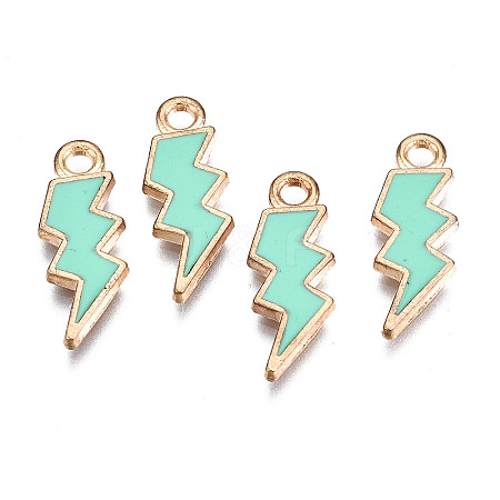 Alloy Enamel Pendants LS-ENAM-N054-025K-1