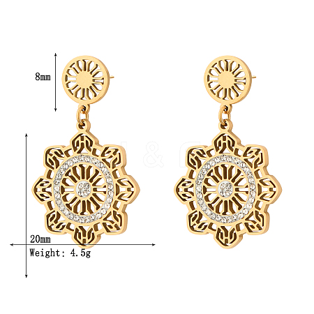 Bohemian Style Vacation Earrings with Tassel Pendant for Women ZW9345-4-1