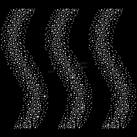 14Pcs Glass Rhinestone HTV Transfer Vinyl Sheets DIY-FG0010-29D-1