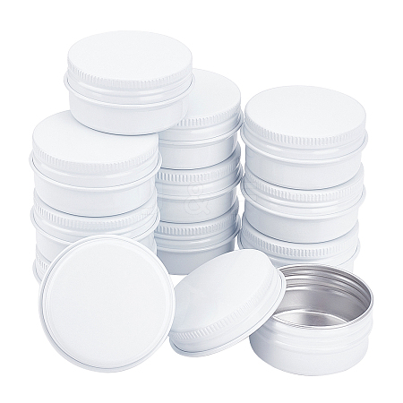 Round Aluminium Tin Cans CON-WH0079-13C-1