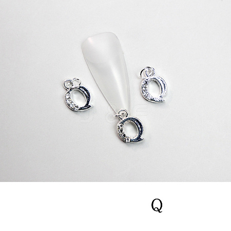 Alloy Rhinestone Cabochons MRMJ-T056-93P-Q-1