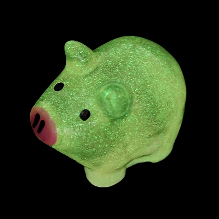 Luminous Resin Pig Ornament CRES-M020-11A-1