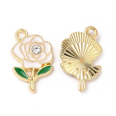 Alloy Enamel Pendants ENAM-C005-32G-01-1