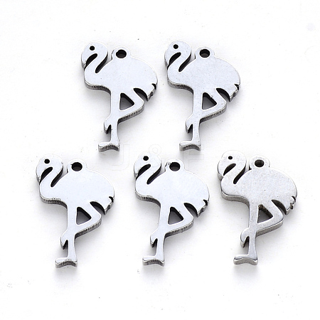 Tarnish Resistant 304 Stainless Steel Pendants STAS-N092-36-1