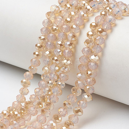 Electroplate Glass Beads Strands LS-EGLA-A034-J2mm-K01-1