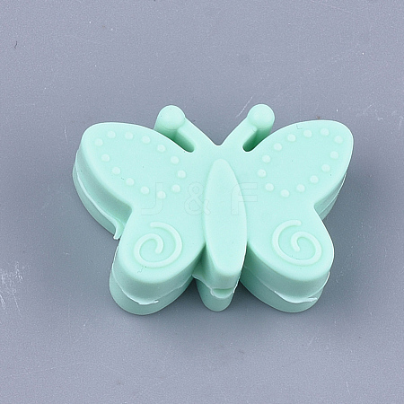 Food Grade Eco-Friendly Silicone Focal Beads SIL-T052-05D-1