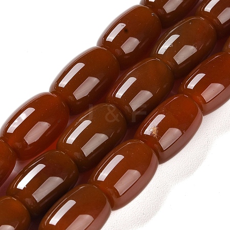 Natural Carnelian Beads Strands G-NH0019-B01-03-1