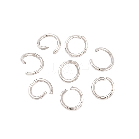 Tarnish Resistant 304 Stainless Steel Jump Rings STAS-R049-5x0.7mm-1