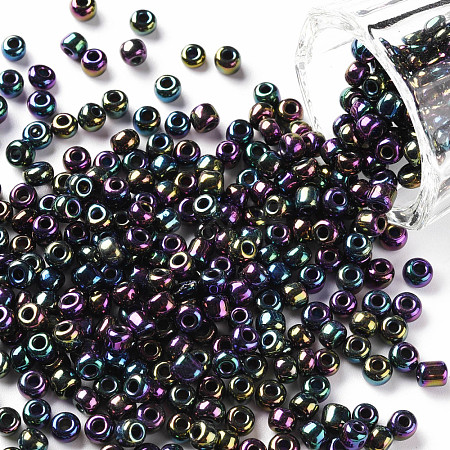 (Repacking Service Available) (Repacking Service Available) 6/0 Glass Seed Beads SEED-C018-4mm-603-1