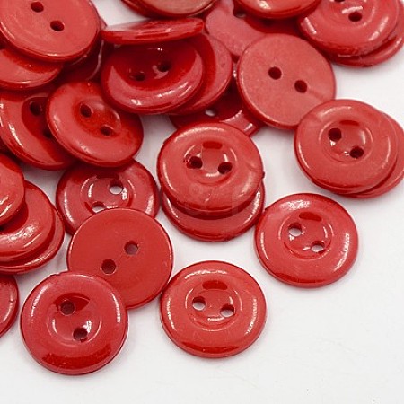 Acrylic Sewing Buttons for Costume Design BUTT-E087-B-07-1