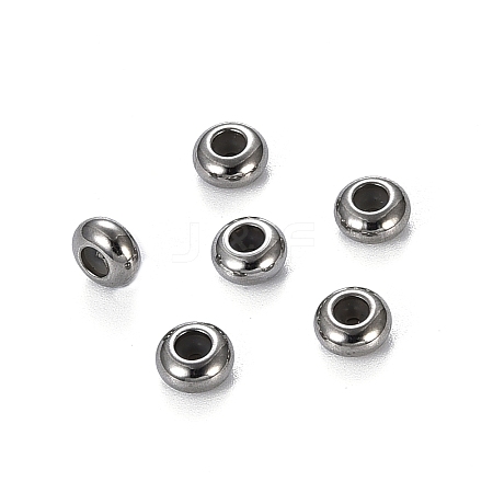 304 Stainless Steel Beads STAS-S103-18C-P-1