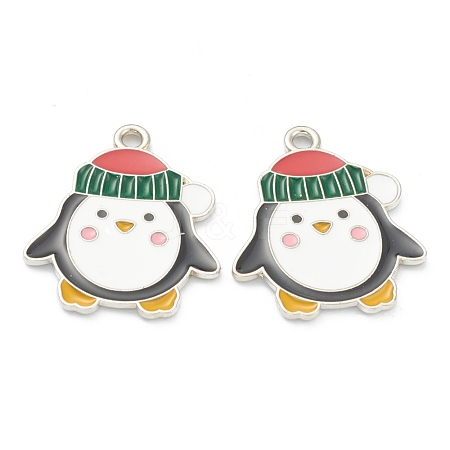 Alloy Enamel Pendants ENAM-J649-17P-1