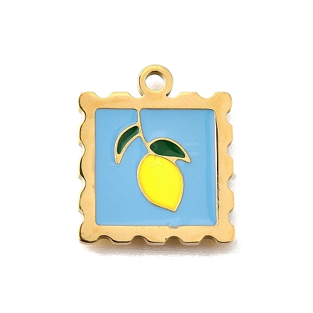 304 Stainless Steel Pendants X-STAS-A114-03G-03-1