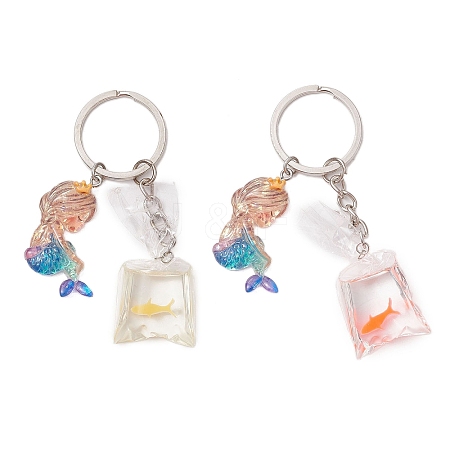 2Pcs Resin Keychain KEYC-JKC01149-1