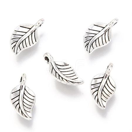 Tibetan Style Alloy Pendants TIBEP-S191-AS-RS-1