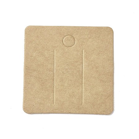 Square Paper Hair Clip Display Cards DIY-B061-01A-02-1