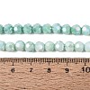 Anti-Tarnish Electroplate Glass Beads Strands EGLA-ZX010-6mm-11-6