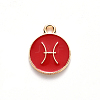 Alloy Enamel Pendants LS-ENAM-S124-01B-07H-2