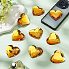 10Pcs Flat Back Acrylic Rhinestone Cabochons OACR-FG0001-22C-4