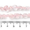 Natural Rose Quartz(Dyed & Heated) Beads Strands G-P497-01C-61-5