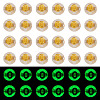50G Luminous Transparent Acrylic Beads OACR-TAD0001-01O-1