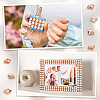 Self-adhesive Rhinestone Mosaic Tape DIY-WH0568-36B-6