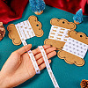 9 Yards 3 Colors Christmas Theme Polyester Printed Grosgrain Ribbons ORIB-TA0001-05B-5