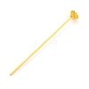 Alloy Hair Stick Findings FIND-O002-02G-1
